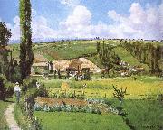 Pang plans scenery Schwarz Camille Pissarro